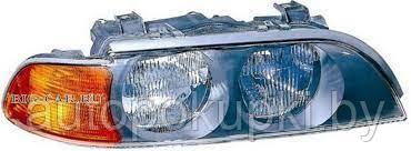 ПЕРЕДНЯЯ ФАРА (ЛЕВАЯ) BMW 5 (E39) 1995-2000, с желтым повторителем, ZBM1119CL