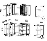 Угловая кухня Бостон-25 (1,2х2,6), фото 5