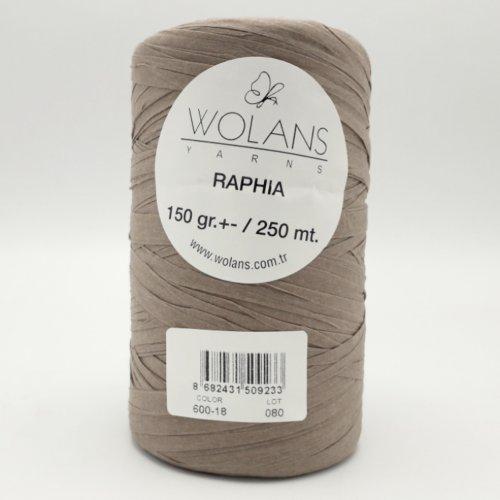 Рафия Воланс ( Wolance Raphia ) цвет 600-18 какао