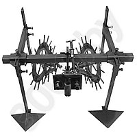 Комплект культиватор-пропольник Ёжик КЕ-01/40-1ПС со сцепкой для мотоблока