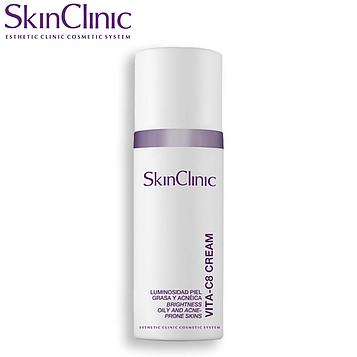 Крем для жирной и комбинированной кожи с витамином С 8% SkinClinic Vita-C8 Cream 50мл