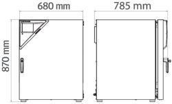 CO -инкубатор BINDER CB 150 (170 л, Ткомн.+5 +60 °С, 0 20 об. % CO , 90 95 % отн. вл.) - фото 2 - id-p188501421