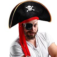 Карнавальная шляпа «Пират» для взрослых Страна Карнавалия