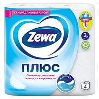 Бумага туалетная "Zewa Plus" 4 рул.