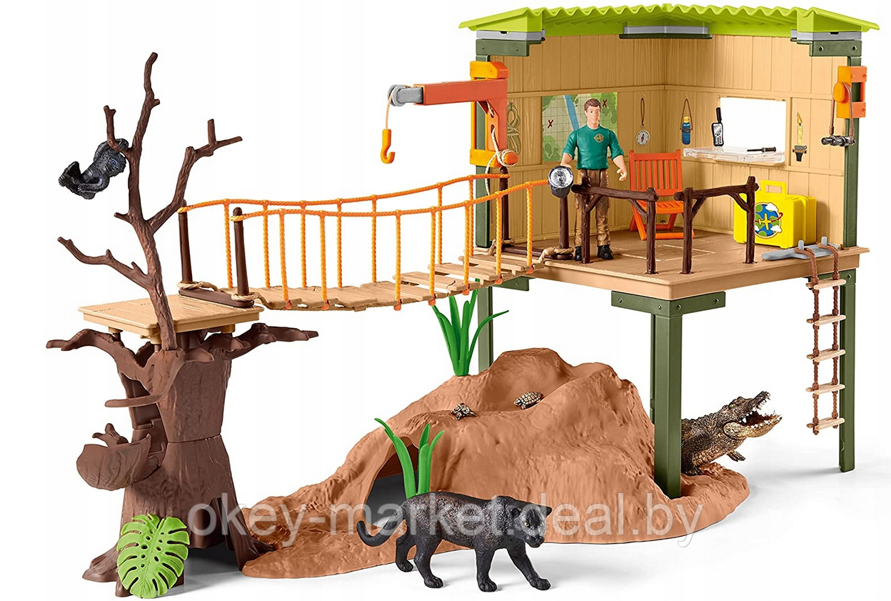 Игровой набор Schleich Wild Life Станция приключений - фото 5 - id-p188509163