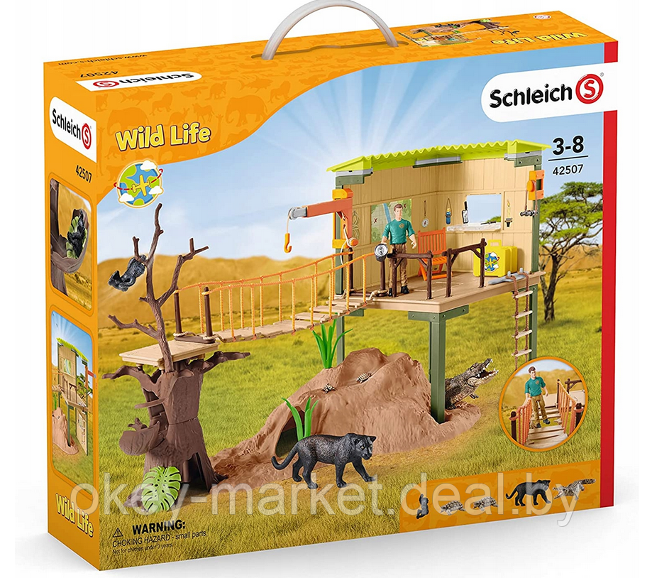 Игровой набор Schleich Wild Life Станция приключений - фото 6 - id-p188509163