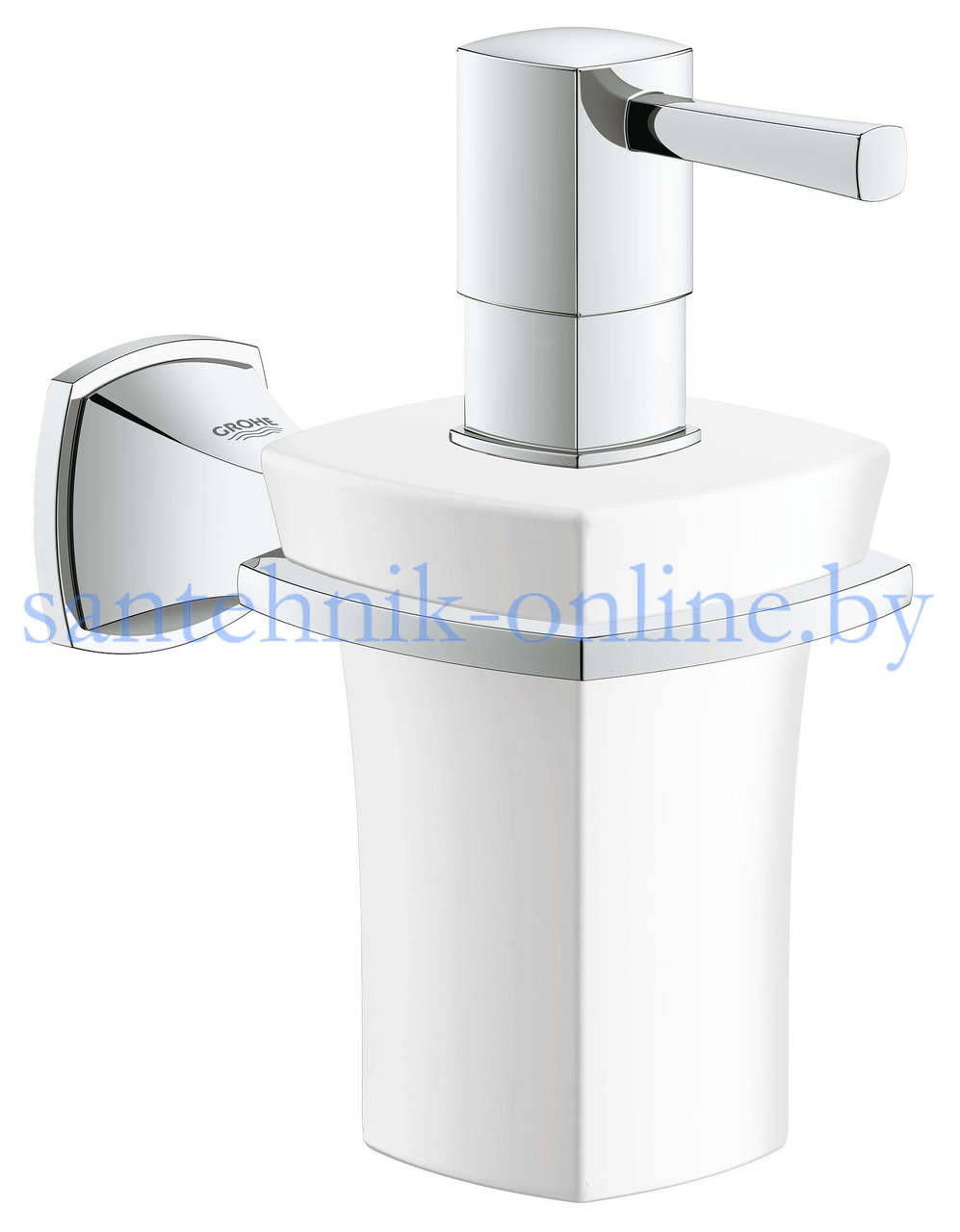 Grohe Держатель с керамическим дозатором жидкого мыла Grandera 40627000 - фото 1 - id-p188506368