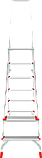 Профессиональная алюминиевая стремянка с площадкой 8 ступени 225 кг NV 5030 Новая высота 5130108, фото 2