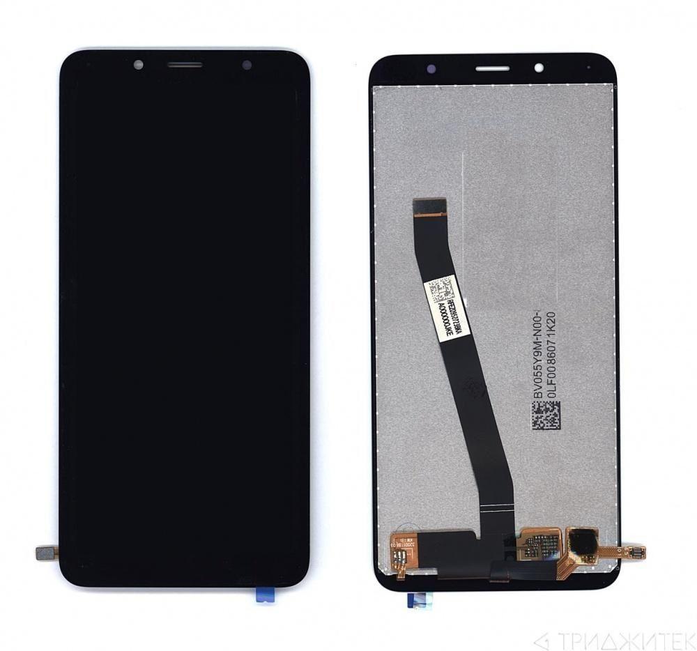 LCD дисплей для Xiaomi Redmi 7A в сборе с тачскрином (черный) Premium Quality