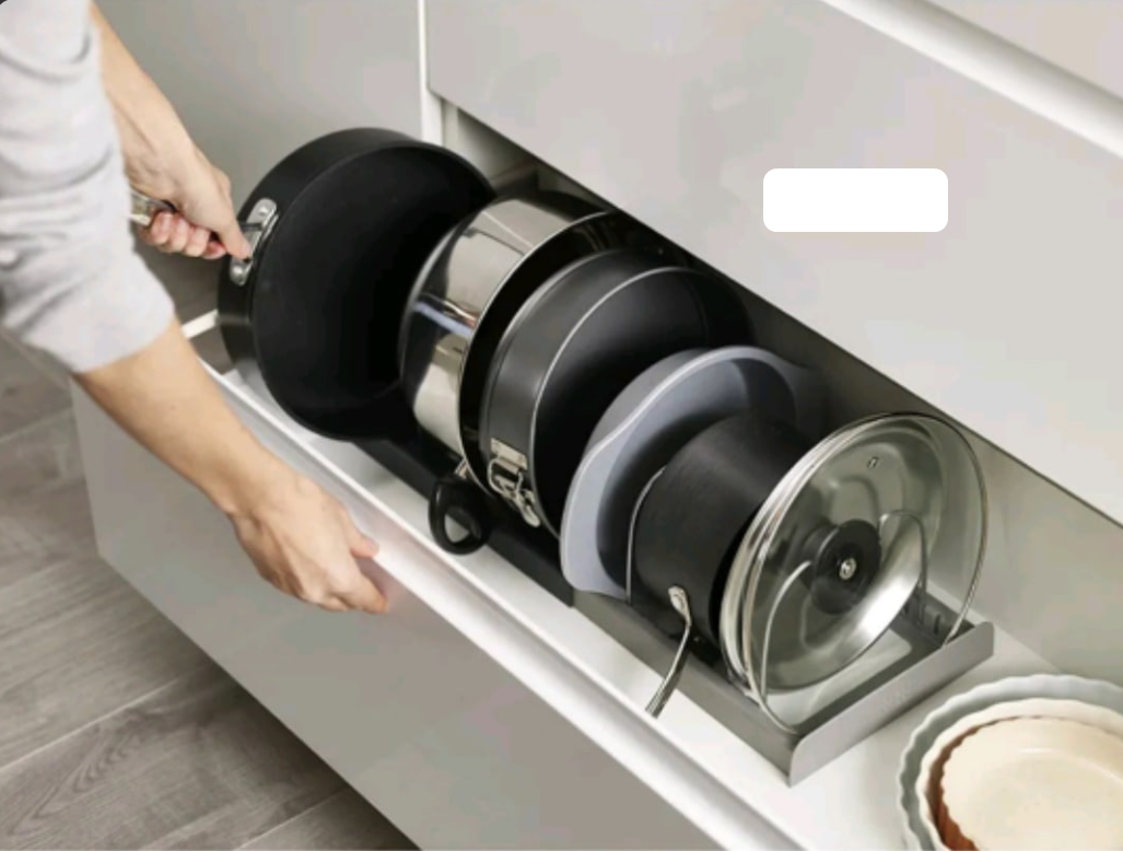 Органайзер для крышек, сушилка для посуды, кухонных принадлежностей - фото 3 - id-p188510581