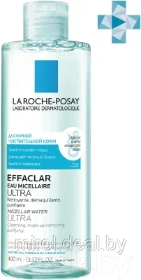 Мицеллярная вода La Roche-Posay Effaclar Ultra - фото 3 - id-p170770617