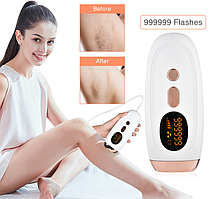 Фотоэпилятор для удаления волос IPL Hair Removal Device 999999 импульсов