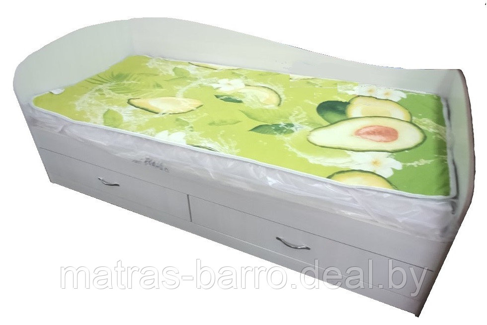Кровать односпальная Лагуна-2 с ящиками в цвете сосна Карелия - фото 2 - id-p188525850