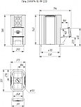 Печь для бани Сахара-16 ЛРК (2.0) теплообменник, фото 2