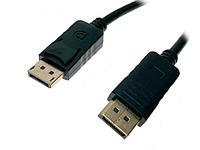 Аксессуар Espada DisplayPort 1.2 1m Black Ed12m1