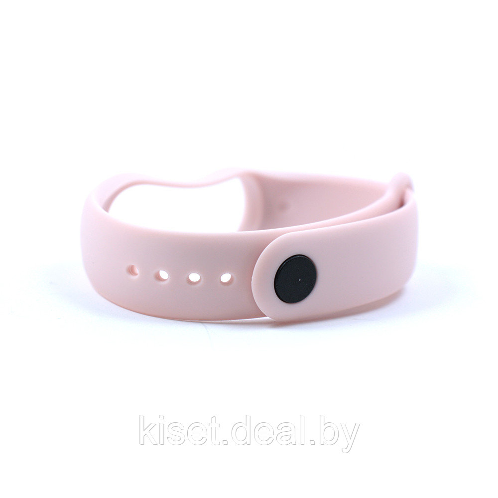 Силиконовый ремешок для Xiaomi Mi Band 7 розовый - фото 2 - id-p188529533