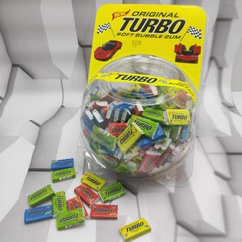 Блок жевательных резинок Turbo Xtreme, 300 шт. (BIG BOX сфера)