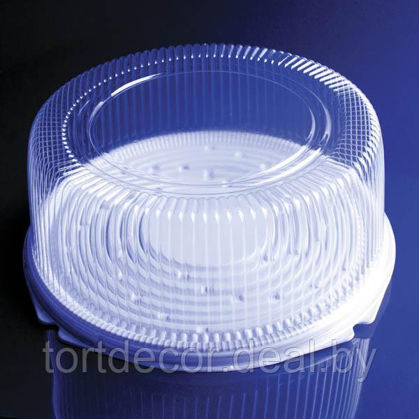 Коробка пластик круглая для торта 31*12 см - фото 1 - id-p188537153
