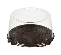Коробка пластик круглая для торта 22*11,5 см