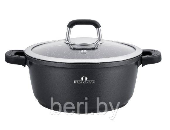 BC-4038 Кастрюля Bella Cucina, 24 см, кастрюля с крышкой