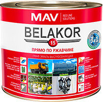 Грунт-эмаль BELAKOR 15 быстросохн. RAL 6003 защитный мат. 1,0 л (1,0 кг), фото 2