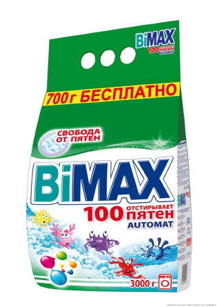 СМС BIMax 3000г/4 автомат универсальный 100 пятен