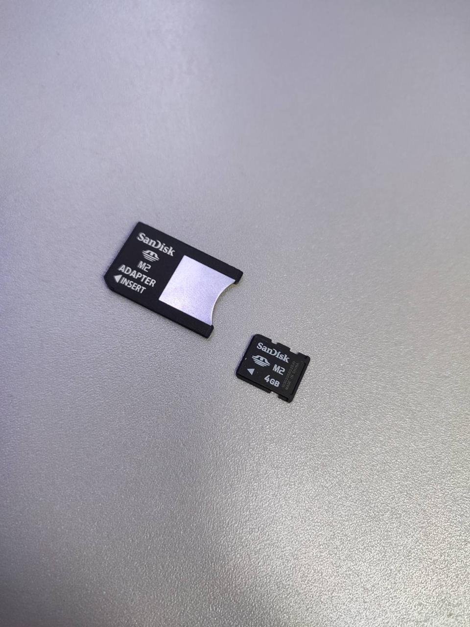Карта памяти Sony Memory stick M2 4Gb+M2-DUOадартер - фото 2 - id-p188548874