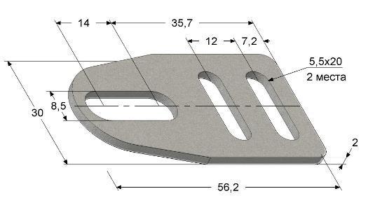 Кронштейн PS9K-08M-4S3