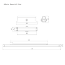 Доводчик дверной 430 Slider ISPARUS (Нора-М) от 40 до 110 кг, цвет белый морозостойкий со скользящей тягой, фото 3