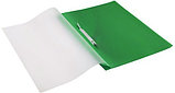 Папка-скоросшиватель А4 зелёная 0.10/0.11 мм, фото 2