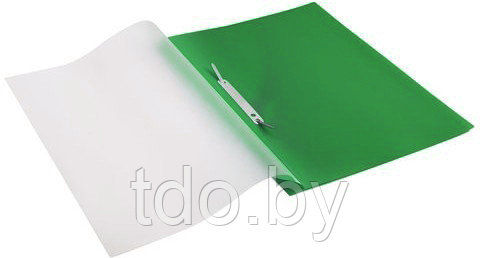 Папка-скоросшиватель А4 зелёная 0.10/0.11 мм - фото 2 - id-p188556467