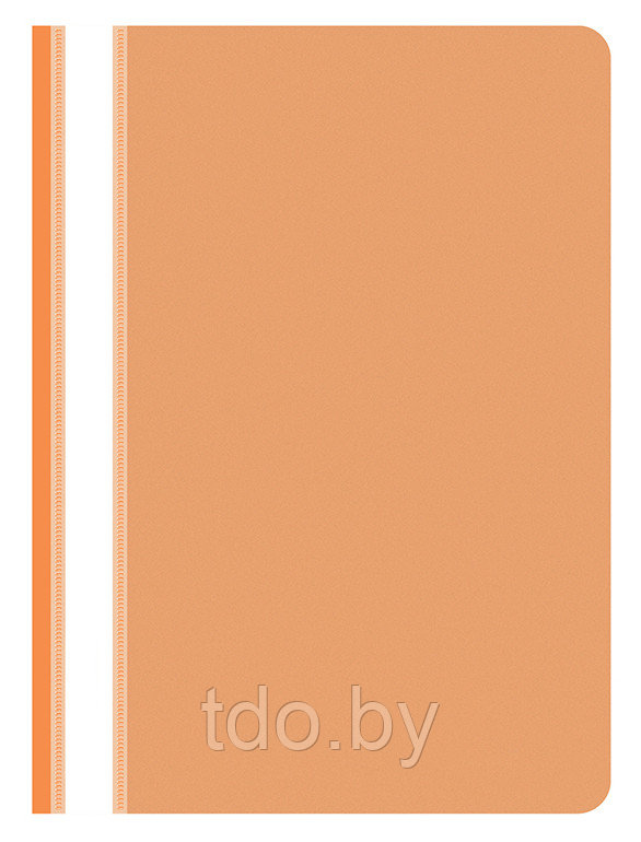 Папка-скоросшиватель А4 оранжевая 0.10/0.11 мм