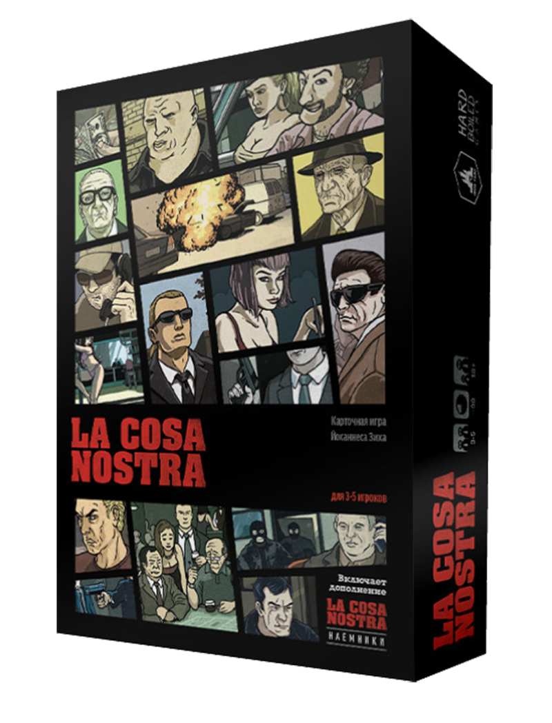 Настольная игра Коза Ностра. 2-е издание (La Cosa Nostra). Компания Choo choo games - фото 1 - id-p188559577