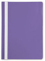 Папка-скоросшиватель А4 фиолетовая 0.10/0.11 мм