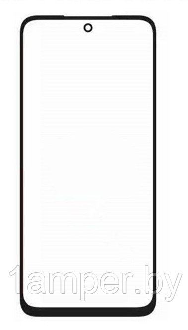 Стекло экрана HONOR X7 Черное