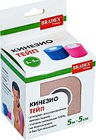 Кинезио тейп 5 м*5 см, бежевая (Physio Tape, beige), SF 0192, фото 5