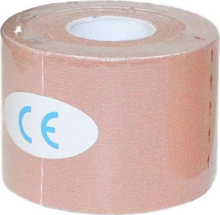 Кинезио тейп 5 м*5 см, бежевая (Physio Tape, beige), SF 0192 - фото 8 - id-p188551664