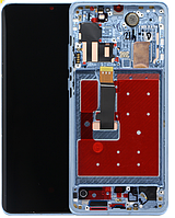Дисплей для Huawei P30/ELE-AL09/ALE-AL00/ALE-L09/ALE-L29 В сборе с тачскрином. С рамкой. Черный