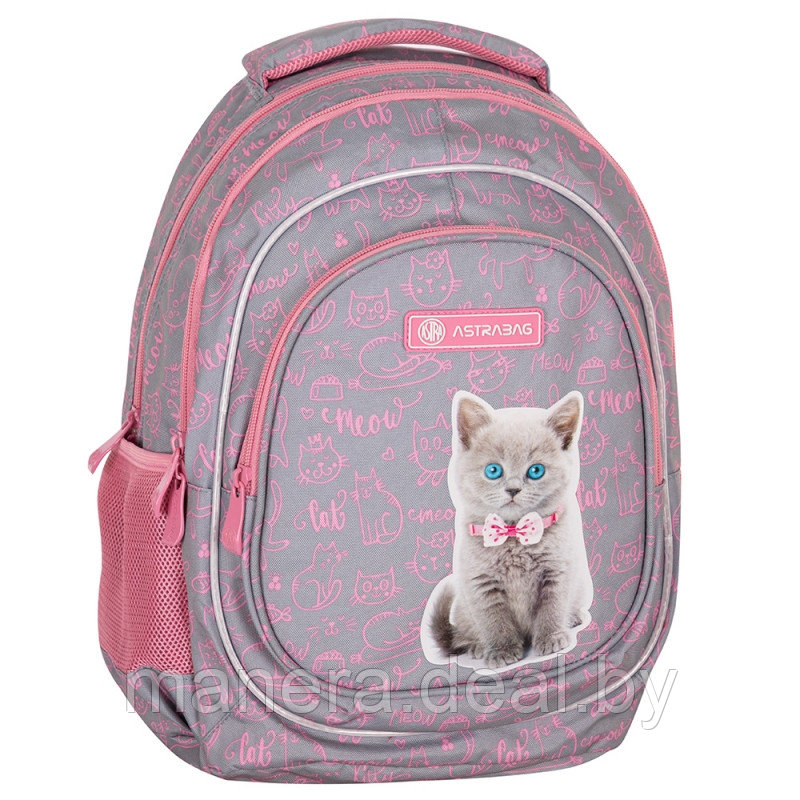 Рюкзак школьный Pinky kitty AB330 - фото 1 - id-p184659184