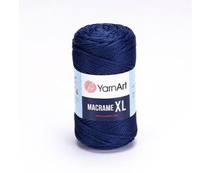 Пряжа Yarnart Macrame XL (Ярнарт Макраме XL) цвет 162 синий
