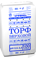 Торф верховой 100 л