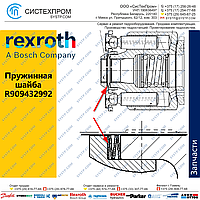 Кольцо R909432992 зап.часть насоса A4VG56