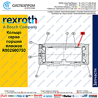 Кольцо серво поршня плоское R902600750 запасная часть насоса A4VG56