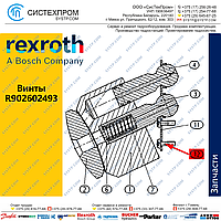 Винт R902602493 запасная часть мотора A6VM80