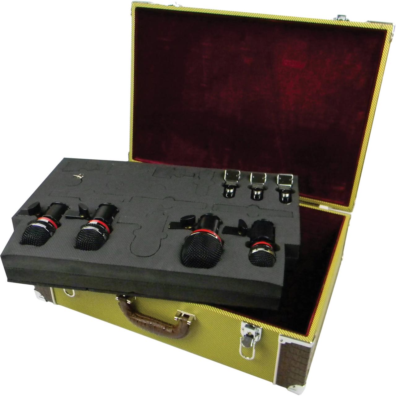 Комплект микрофонов Avantone Pro CDMK-4 4-Mic Drum Microphone Kit - фото 2 - id-p188567508