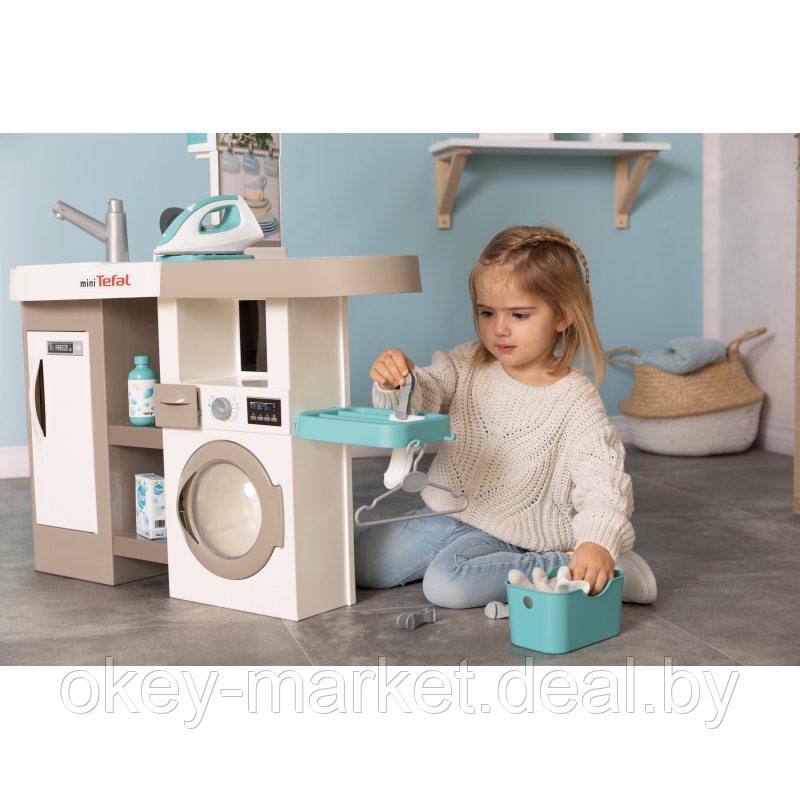 Детская игровая кухня Smoby MiniTefal Studio с прачечной 311050 - фото 8 - id-p188569593