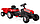 07316 Педальная машина Трактор с прицепом PILSAN (3-6 лет) , клаксон на руле, регулируемое сидение, фото 2
