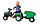 07316 Педальная машина Трактор с прицепом PILSAN (3-6 лет) , клаксон на руле, регулируемое сидение, фото 5