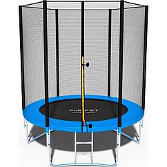 Батут Funfit 183 см - 6ft (с защитной сеткой и лестницей)