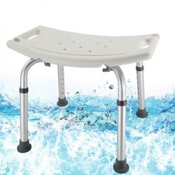 Поддерживающий стул для ванной и душа ТИТАН (складной, регулируемый) С отверстиями для лейки (душа)/ Упаковка